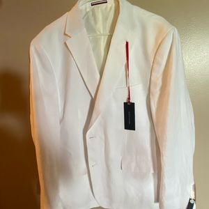 Tommy Hillfiger Linen jacket lined. Brand new! 48 Regular